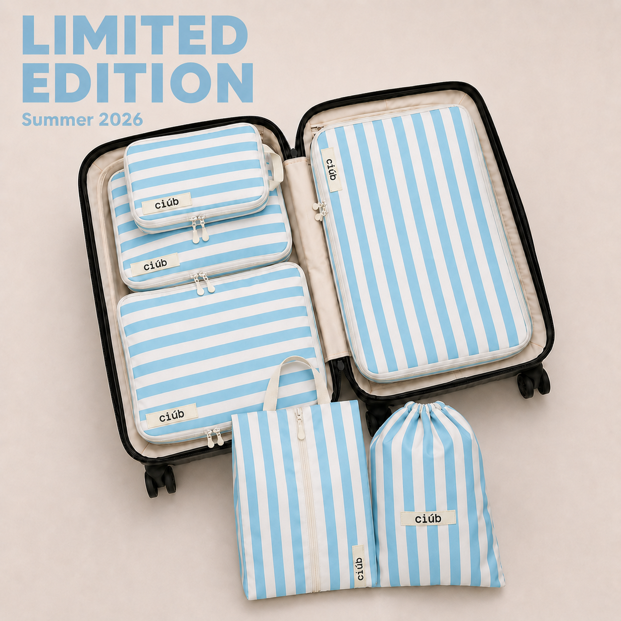 Bundle: 4-Pack+1x Laundry & Shoe Bag
