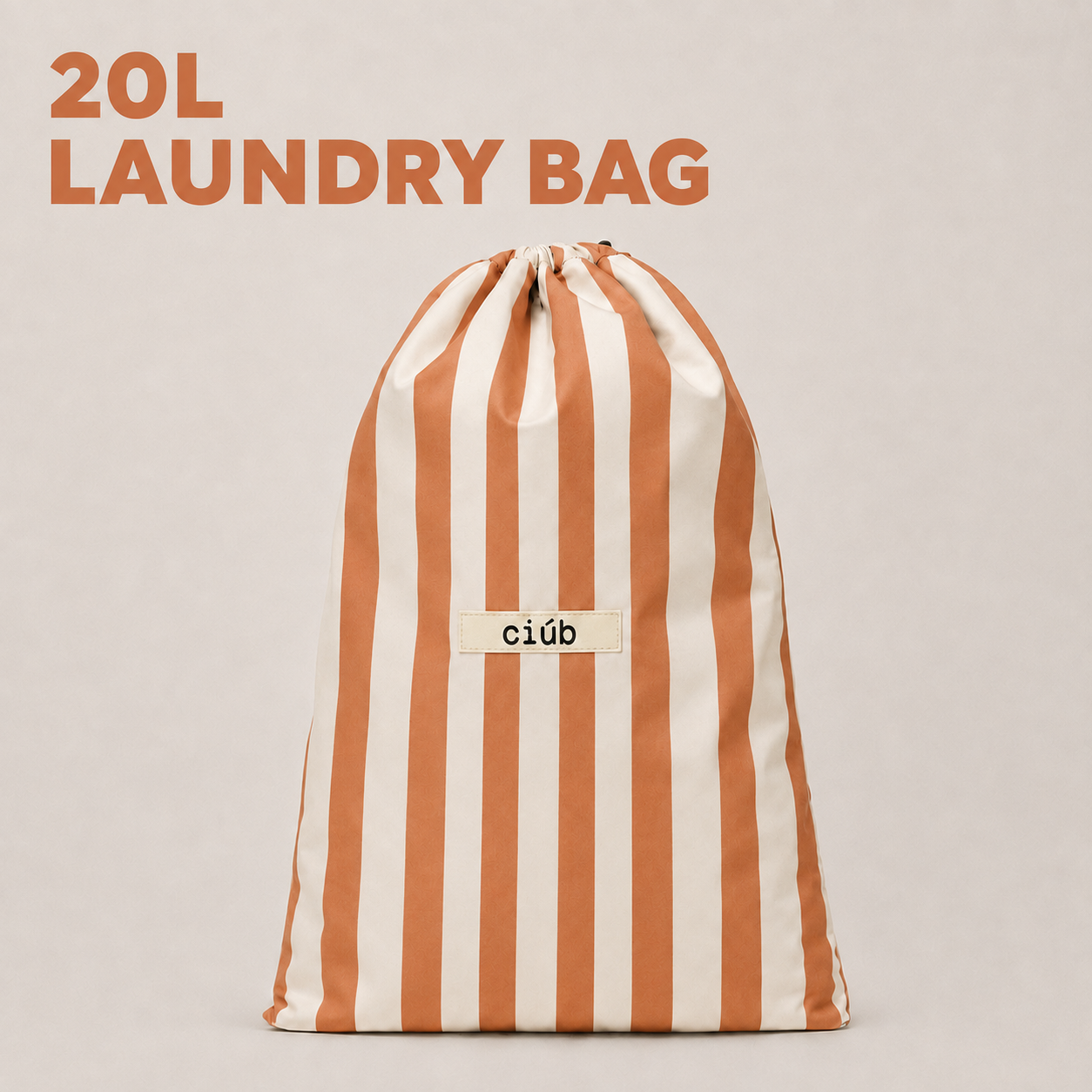 Laundry Bag - Apricot