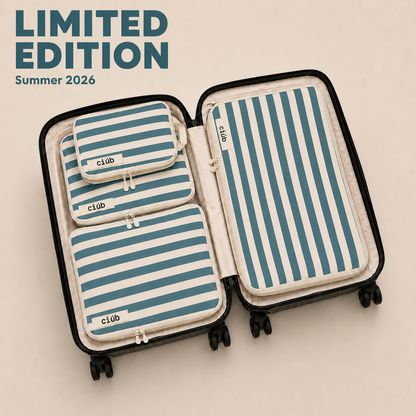 Stripe Compression Packing Cubes