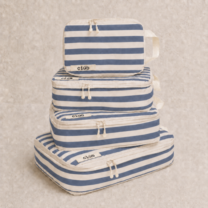 Stripe Compression Packing Cubes