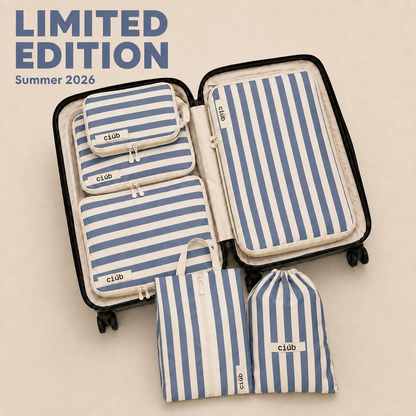 Stripe Compression Packing Cubes