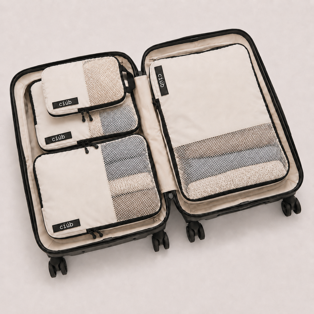 Mesh Compression Packing Cubes
