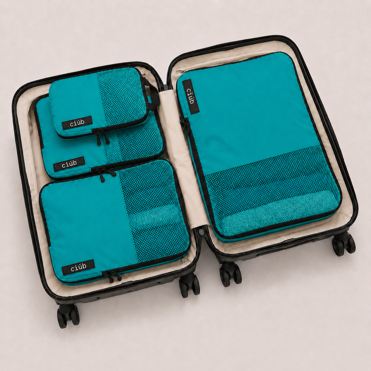 Mesh Compression Packing Cubes