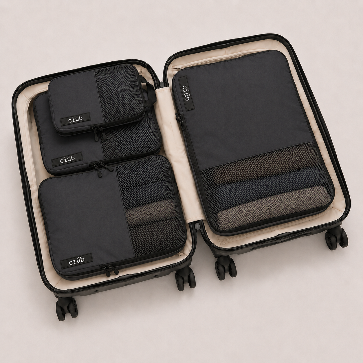 Mesh Compression Packing Cubes
