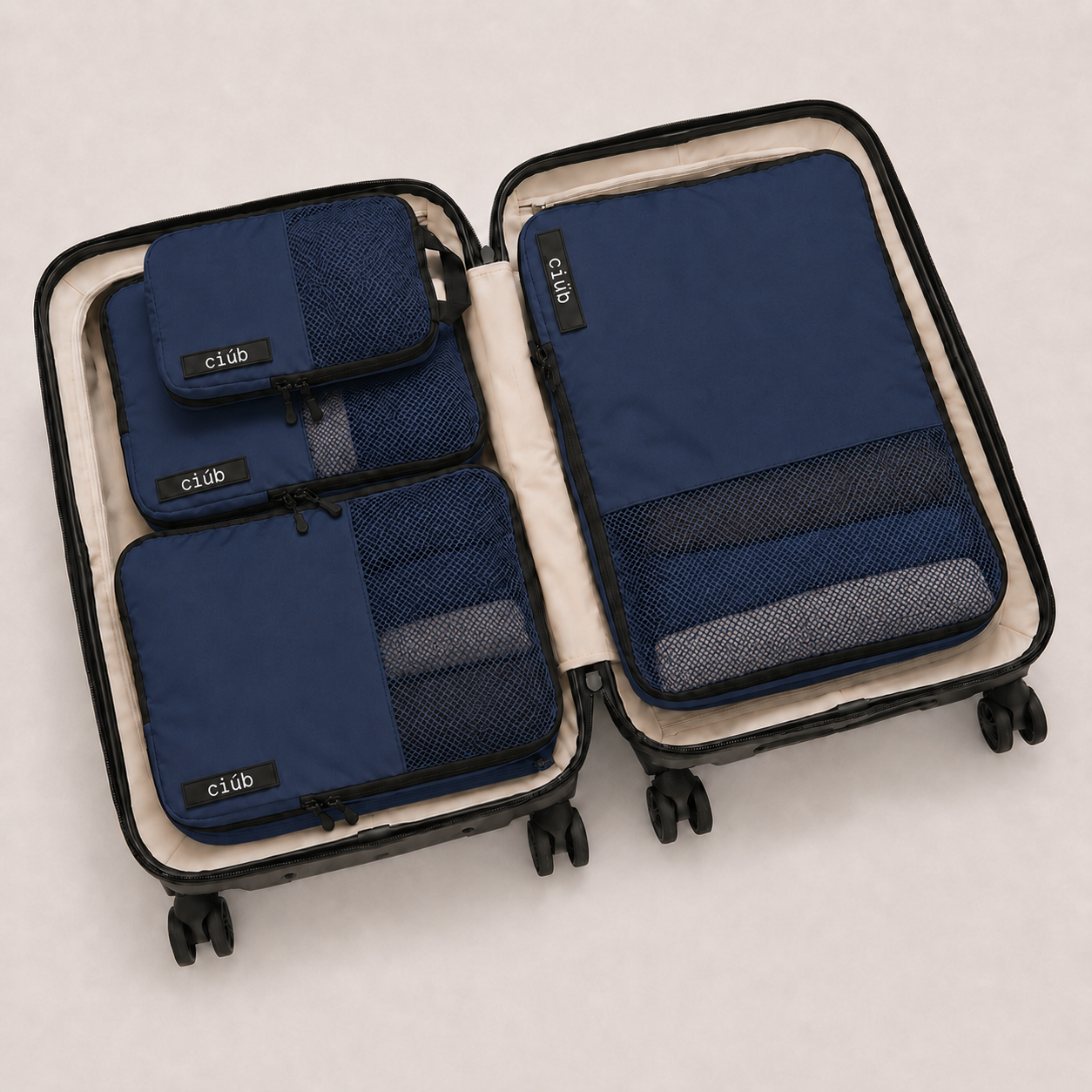 Mesh Compression Packing Cubes
