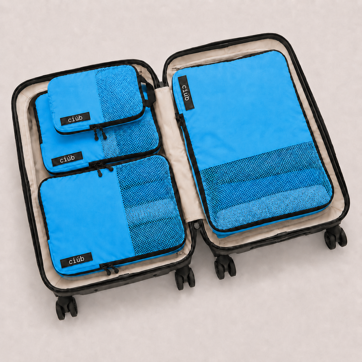 Mesh Compression Packing Cubes