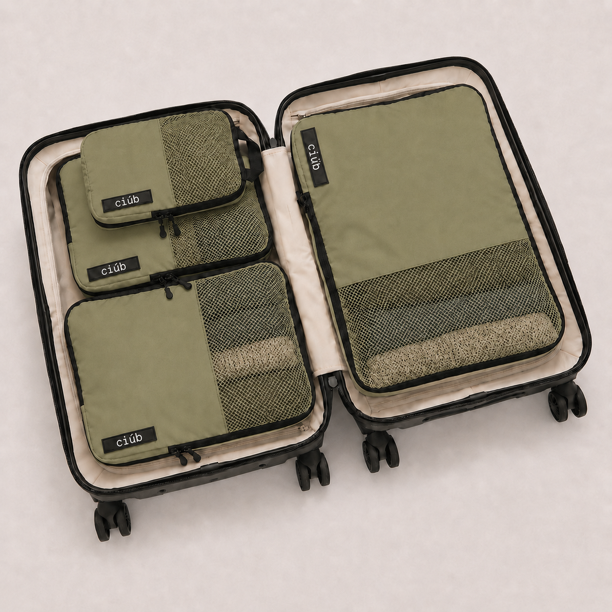 Mesh Compression Packing Cubes