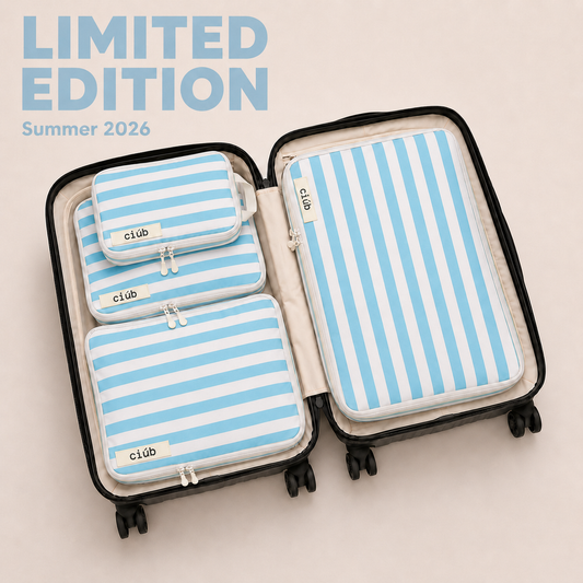 [Pre Order] Stripe Compression Packing Cubes