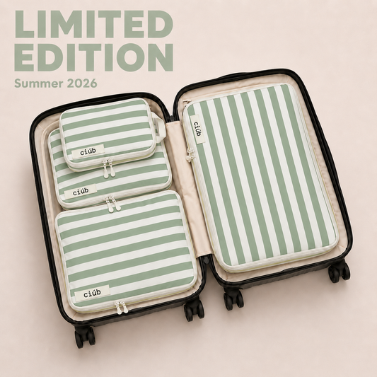 [Pre Order] Stripe Compression Packing Cubes