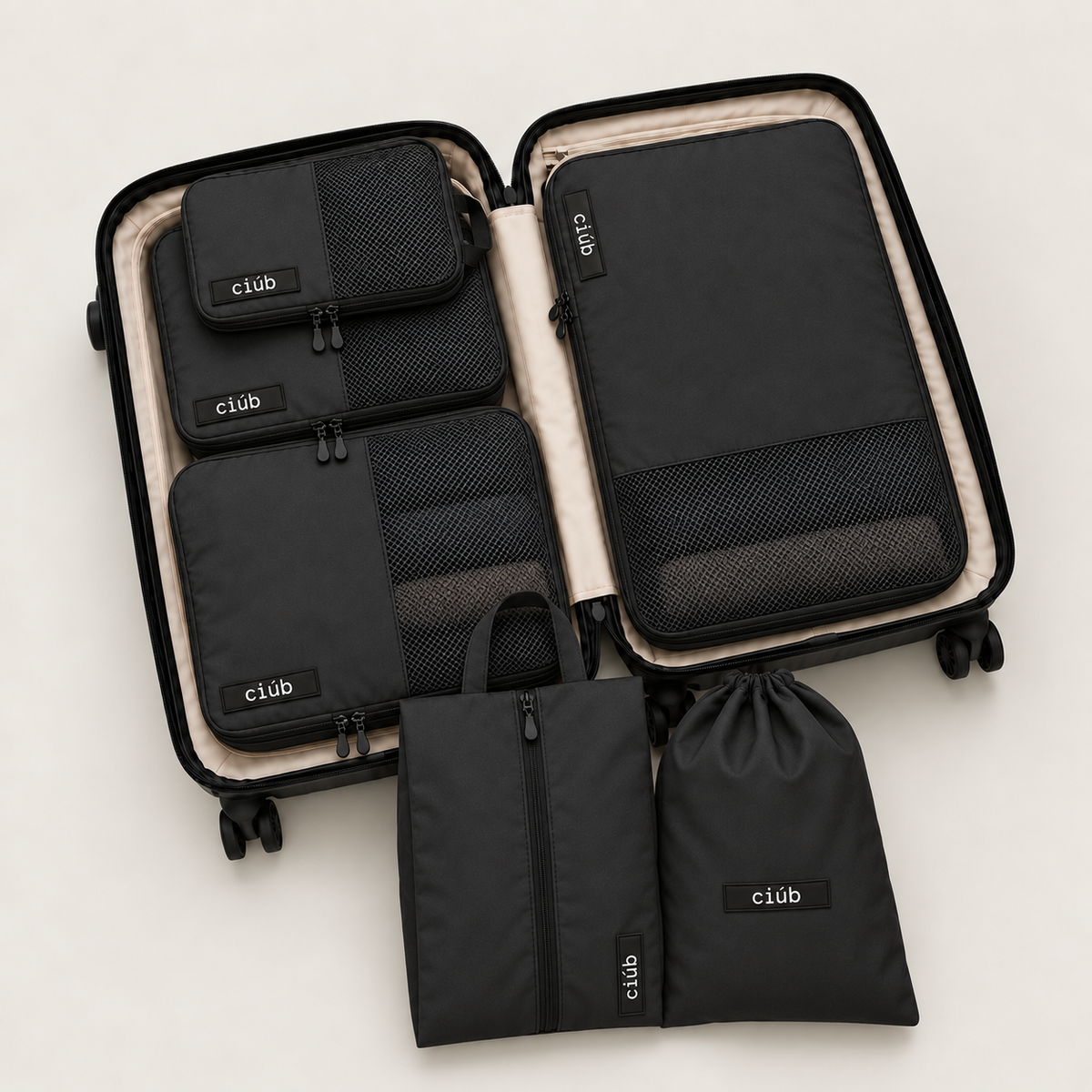 Mesh Compression Packing Cubes