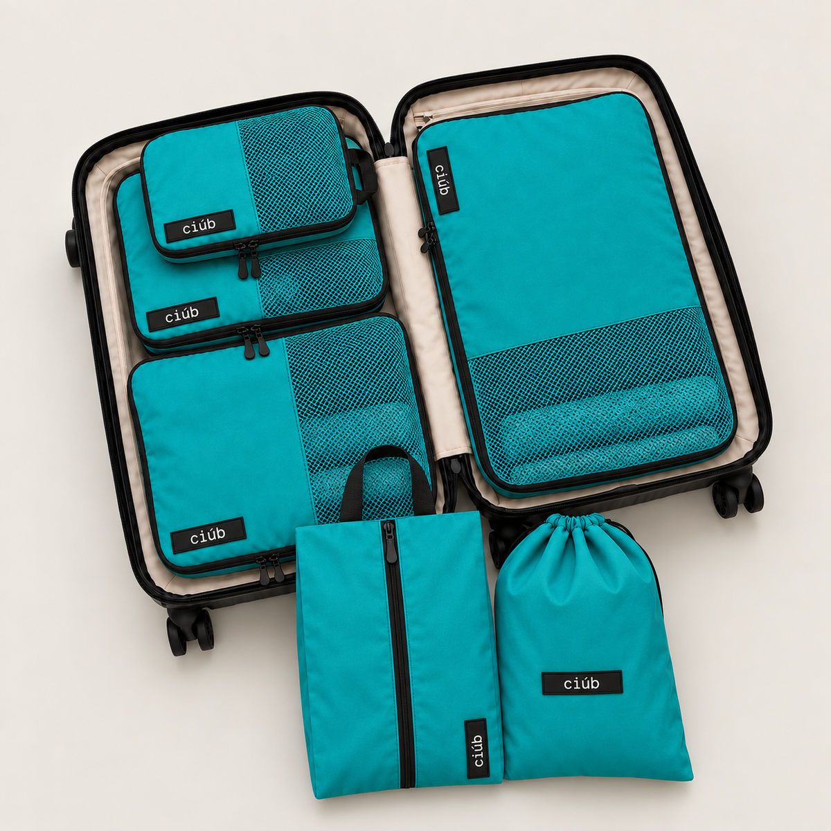 Mesh Compression Packing Cubes
