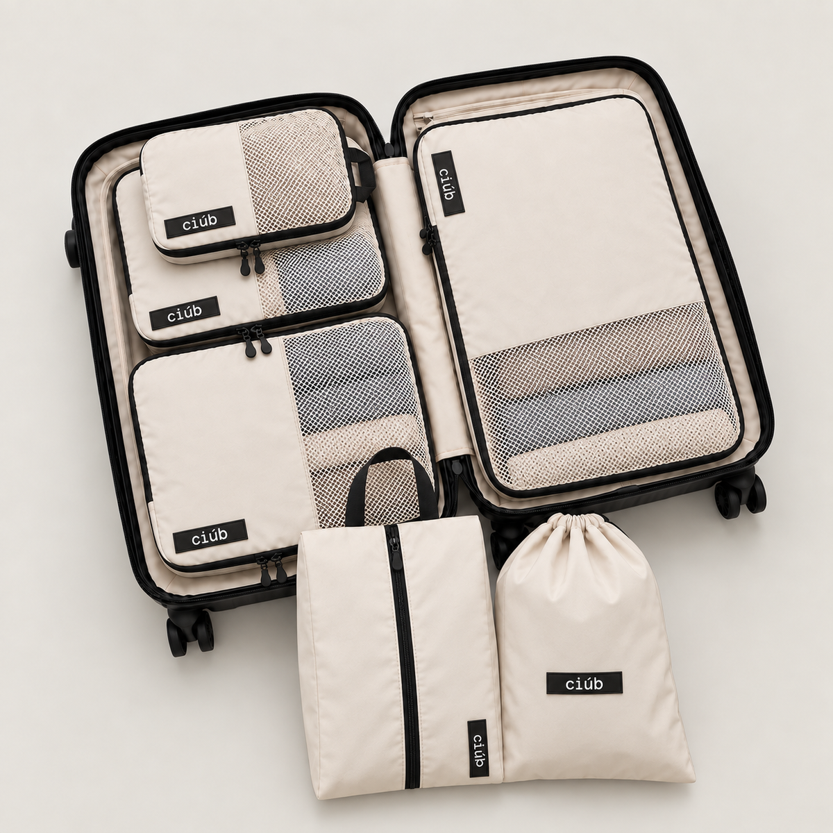 Mesh Compression Packing Cubes