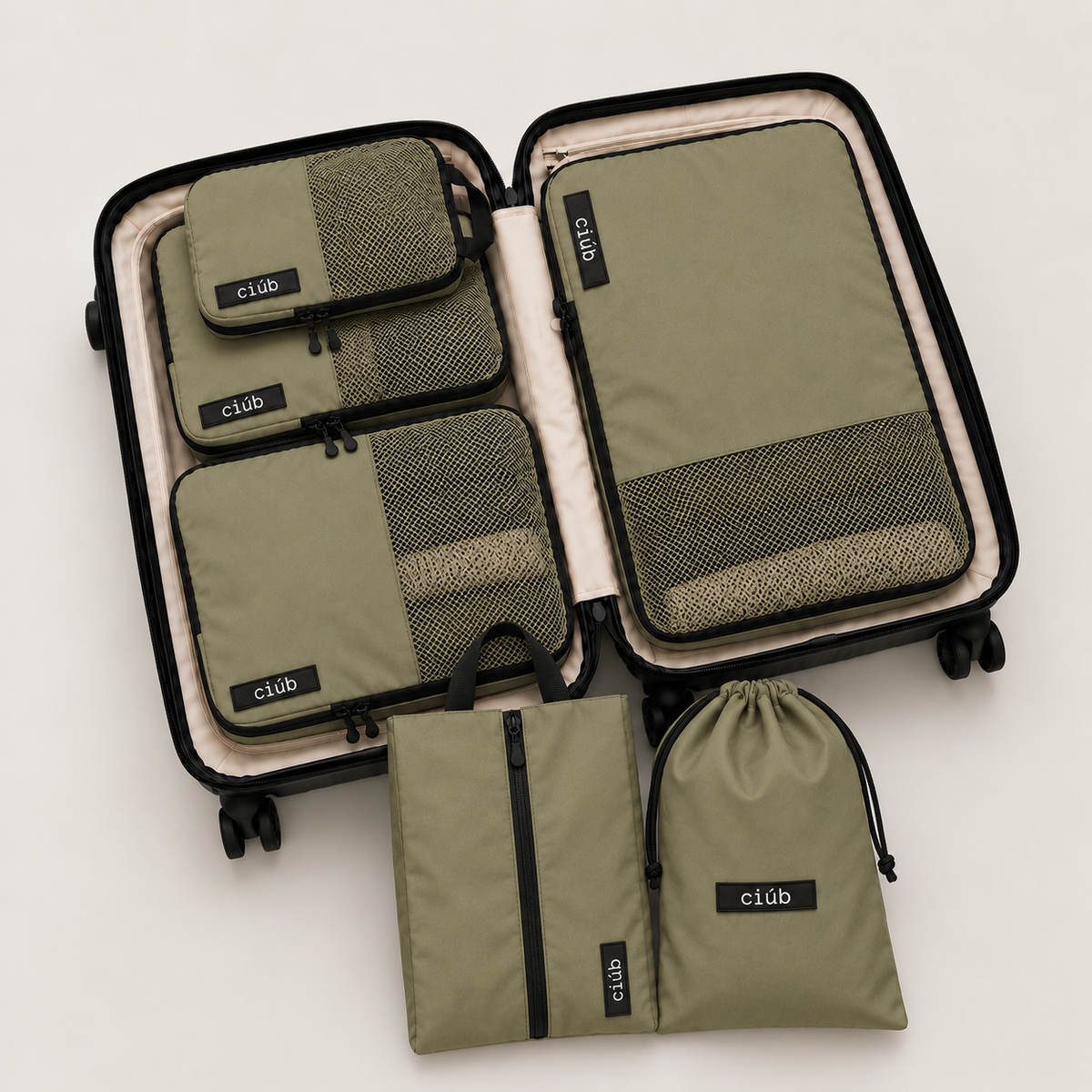 Mesh Compression Packing Cubes