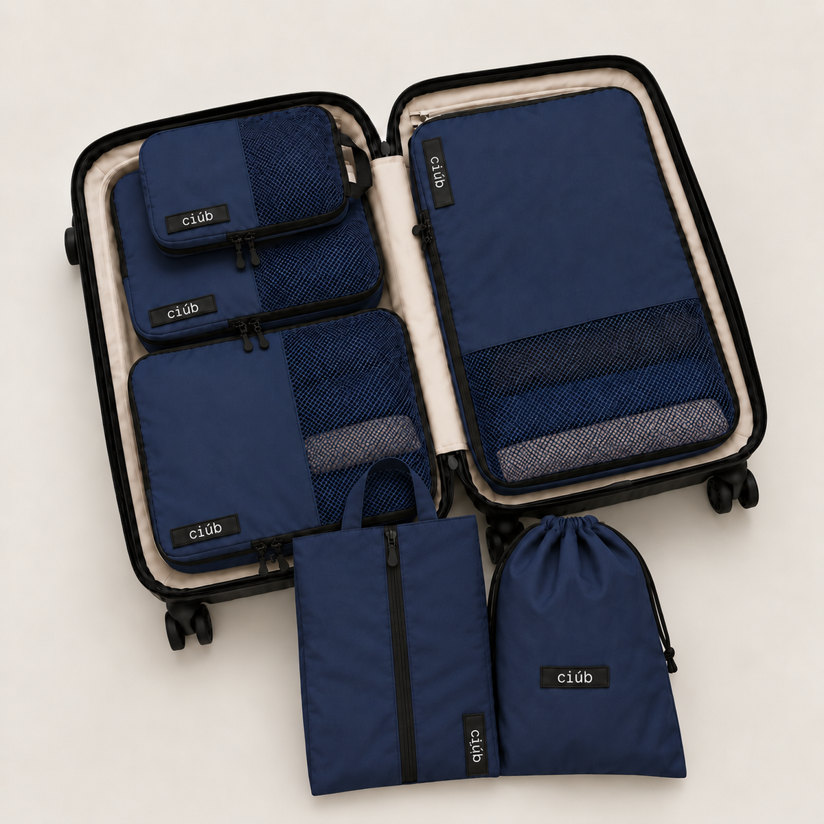 Mesh Compression Packing Cubes