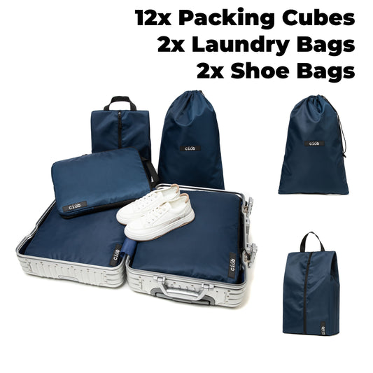 Family Bundle: 12-Pack + 2x Laundry & Shoe Bags