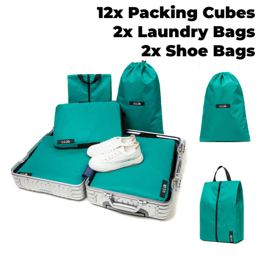 Family Bundle: 12-Pack + 2x Laundry & Shoe Bags