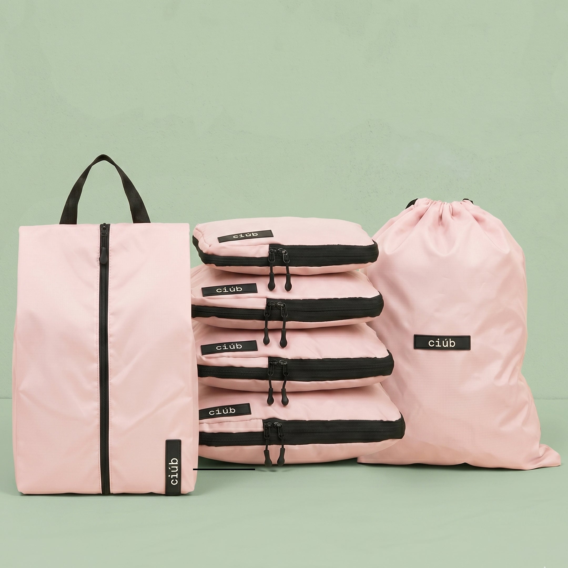 Bundle: 4-Pack+1x Laundry & Shoe Bag