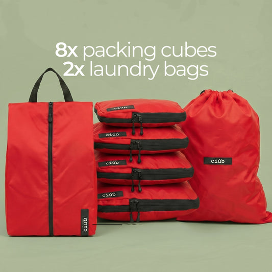 Bundle: 8-Pack+2x Laundry Bags