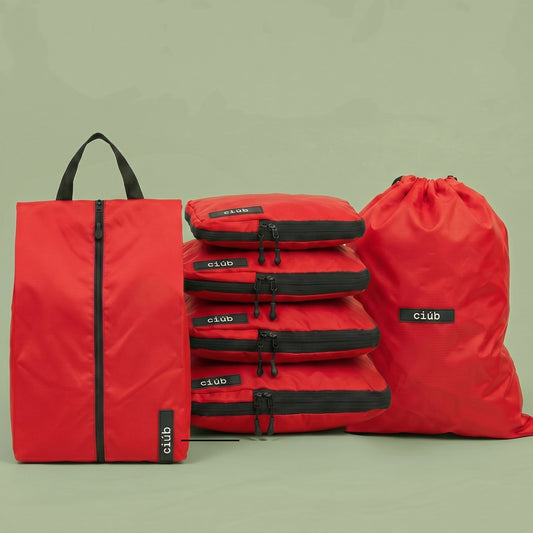 Bundle: 4-Pack+1x Laundry & Shoe Bag