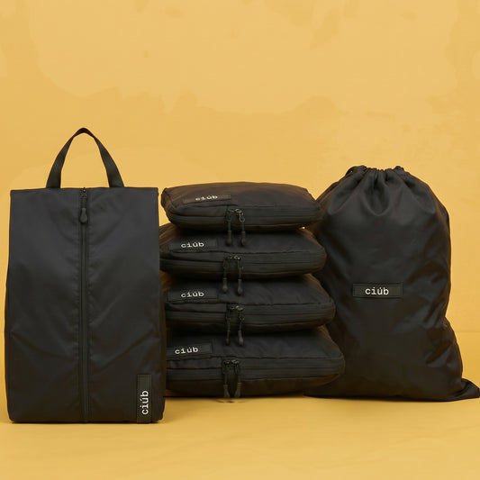 Bundle: 4-Pack+1x Laundry & Shoe Bag