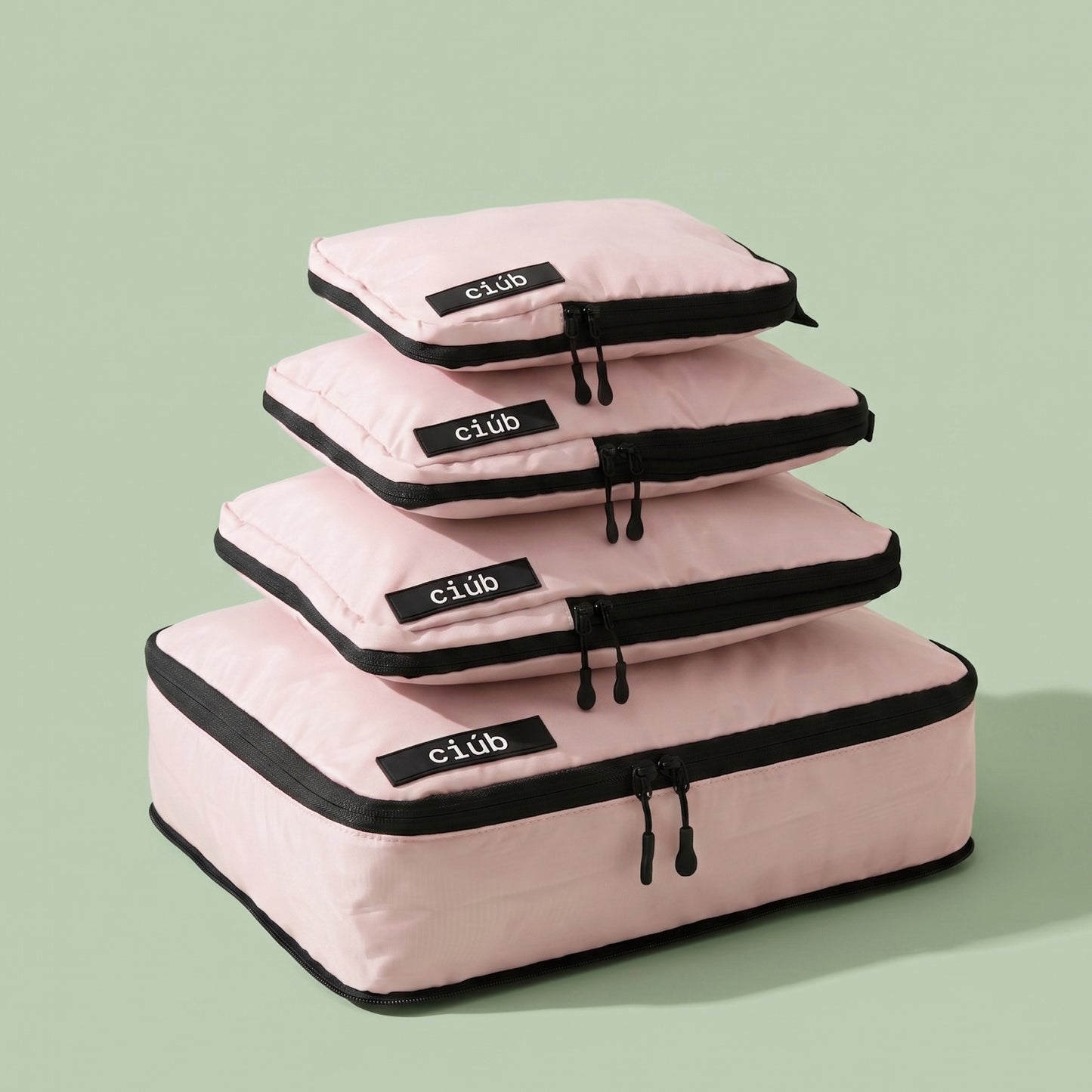 Rosa Packwürfel – 4er-Pack